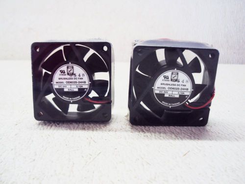 ORION OD6025-24HB BRUSHLESS DC FAN (LOT OF 2) NEW