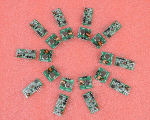 10pcs /sets 433mhz rf transmitter and receiver link kit for arduino/arm/mcu wl for sale