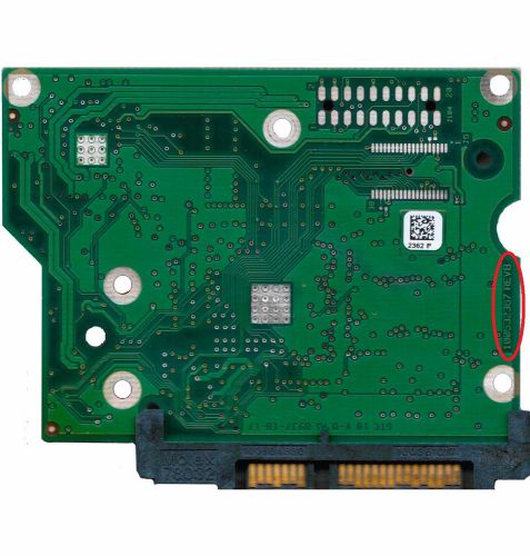 Pcb board for barracuda 7200.12 st3500412as 100532367  with firmware transfer for sale