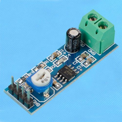 LM386 Audio Amplifier Module Board 5V-12V Adjustable Resistance for Arduino new