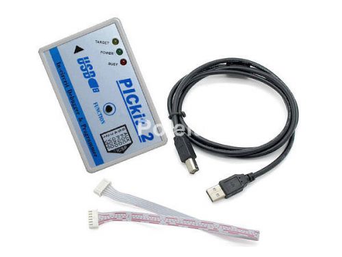 Microchip pic emulator pickit2 debugger programmer+usb cable in protection shell for sale