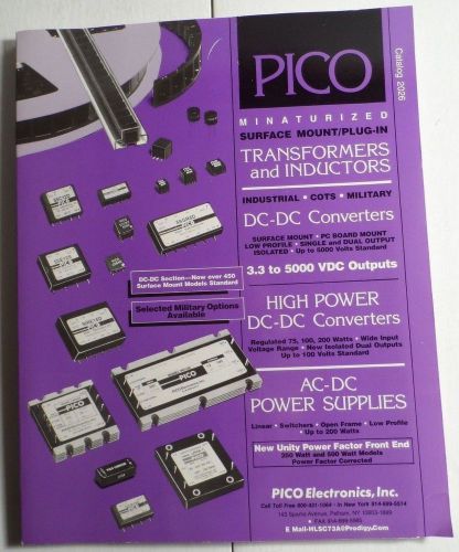 1996 PICO Subminaturized Electronics Catalog 2026 Surface Mount