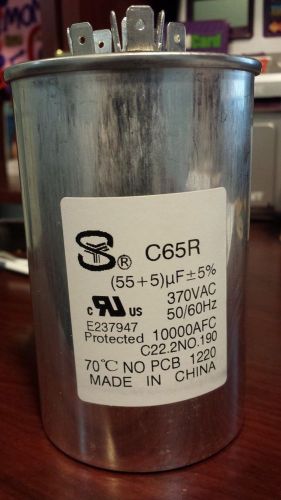 Global run capacitor round 2240 55/5 370v for sale