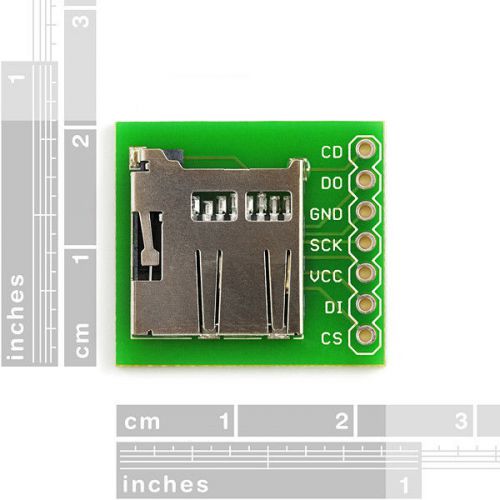 Sparkfun BOB-00544  Breakout Board for microSD Transflash  100% NEW Orginal!!!