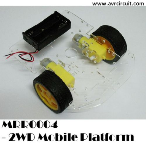 MRR004 - 2WD Mobile Platform!Support Arduino!Perfect for smart car&amp;line tracer