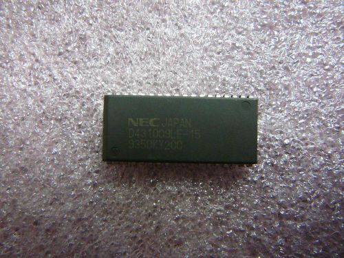 NEC UPD431009LSE-15 128K X 9 STANDARD SRAM, 15 ns, PDSO36   *NEW*  1/PKG
