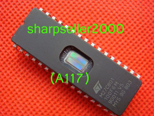 10p ORIGINAL NEW ST M27C801UV M27C801-100F6 27C801-100F6 DIP-32PIN