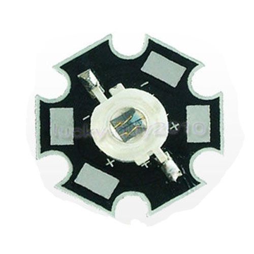 1pc 5W Infrared 940nm IR High Power LED Light Lamp 1.4-1.7V 1400MA 20mm Star PCB