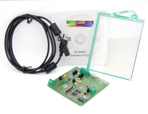 Analog devices eval board kit for touch screen digitizer eval-ad7843ebz for sale