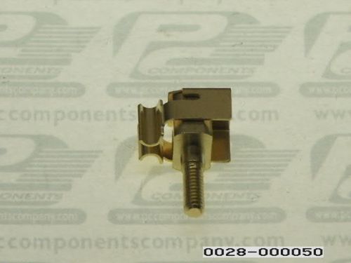 15-PCS CONNECTOR ACCESSORIES GUIDE/POWER PIN BRASS GOLD OVER FINISH 532924-3