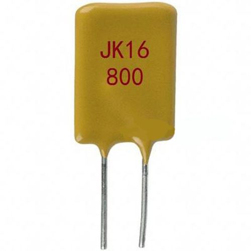100 Pcs New JinKe Polymer PPTC PTC DIP Resettable Fuse 16V 8A JK16-800