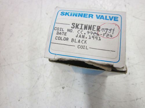 HONEYWELL SKINNER VALVE CC.7731-F24 BLACK COIL *USED*