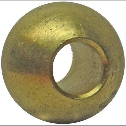 Five 5/8&#034; dia.  brass balls drilled 1/4&#034; slip fit through hole for sale