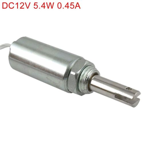 NEW DC 12V 0.45A 10mm Stroke Pull Type Tubular Solenoid Electromagnet
