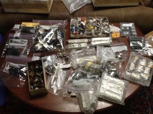 LOT OF POTENTIOMETERS, Relays Diodes And Much Much More.