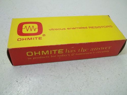 OHMITE 1162 (210-175P-46) RESISTOR 175WATTS, 1K OHMS *NEW IN A BOX*