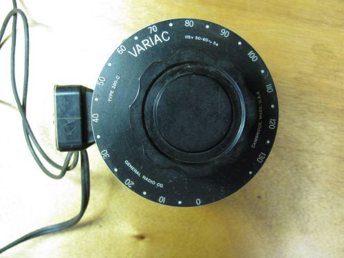 Variac - General Radio Co. variable transformer, Type 200 - C