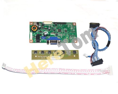 VGA Controller Driver Board Kit Monitor DIY For Samsung LTN101NT02 1024*600