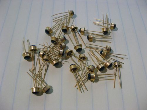 Lot of 30 Photodiodes Made By Silonex (No Number) Blue-Green Filter Lense - NOS