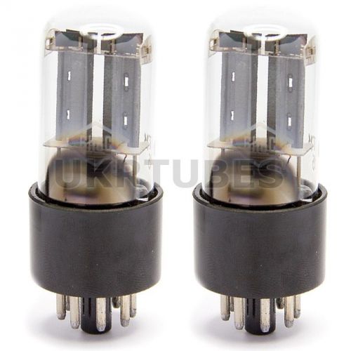 MATCHED PAIR 6N8S = 1578 = 6SN7 = TOP RUSSIAN Tubes FOTON NOS OTK 60s!
