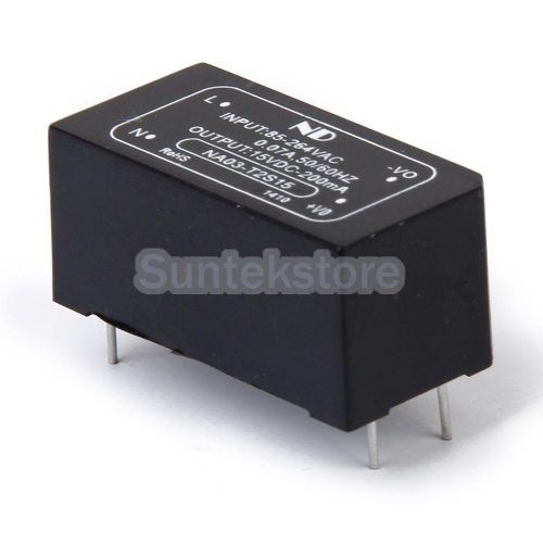 Isolated power module input ac 85-264v/ dc 100-370v to output dc 15v converter for sale