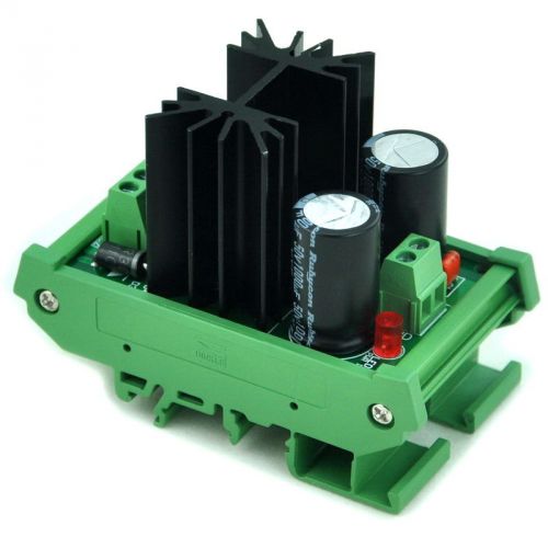 Din rail mount negative 1.25~37v dc adjustable voltage regulator module. for sale