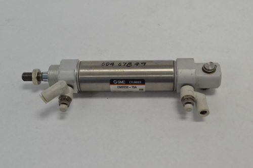 SMC CM2E32-75A CM2 DOUBLE ACTING 75MM 32MM 1MPA PNEUMATIC CYLINDER B258360