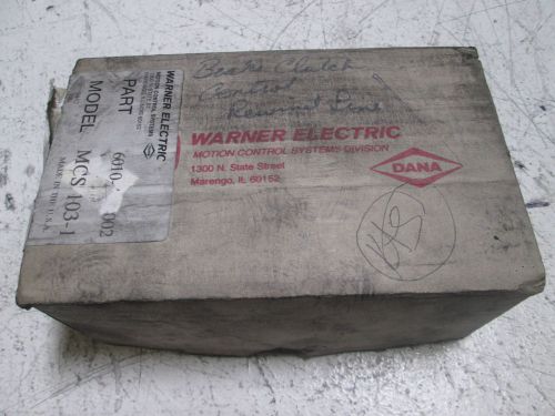 Warner electric 6010-448-002 c/b controls *new in a box* for sale