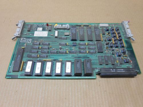 1 THAYER PIC-168-II PIC168II D-41021J D41021J UNIVERSAL CONTROLLER BOARDS