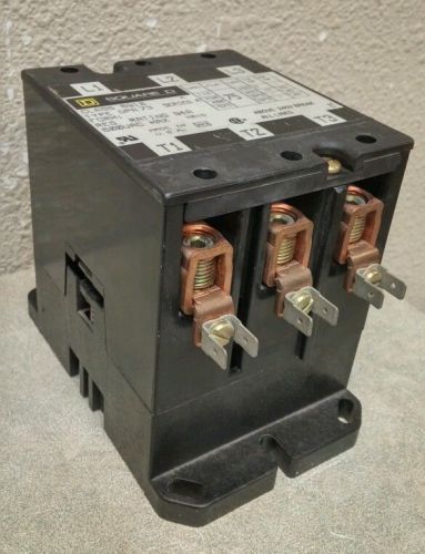 Square d 8910dpa73v02 75 amp 3 pole 600 volt, contactor with 120 volt coil new for sale
