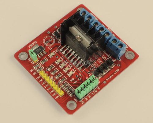 For arduino l298n dc stepper motor drive controller board module dual h bridge for sale