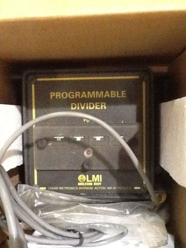 Lmi milton roy programmable divider #31271 for sale