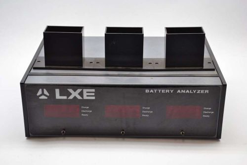 LXE 9200L08 115V-AC 35V-DC BATTERY CHARGER ANALYZER B417581
