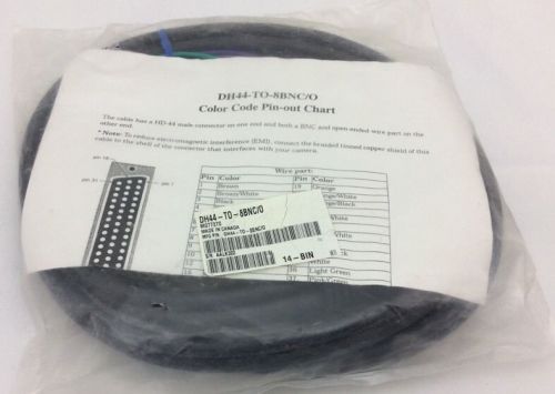 Matrox Imaging Frame Grabber Cable DBHD44 to 8BNC BNC DH44 New