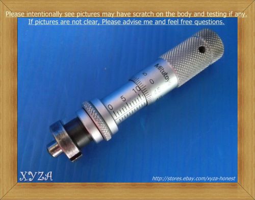 3 units of mitutoyo 148-8xx micrometer head 0-10mm., made in japan. for sale