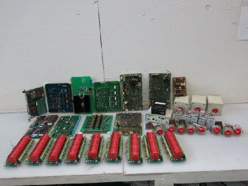 49 POUNDS ELECTRICAL LOT, CIRCUIT BOARDS, OPTO-22, CONTACTORS