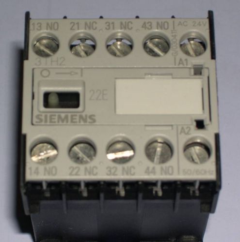 Siemens control relay, 3th2022-0ac2 for sale