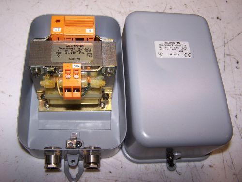 New waldmann 150127019 control transformer 120 volt primary 24 v secondary for sale
