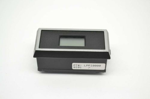 RED LION LPPI0000 LOOP POWERED LCD DISPLAY PROCESS INDICATOR COUNTER B474656