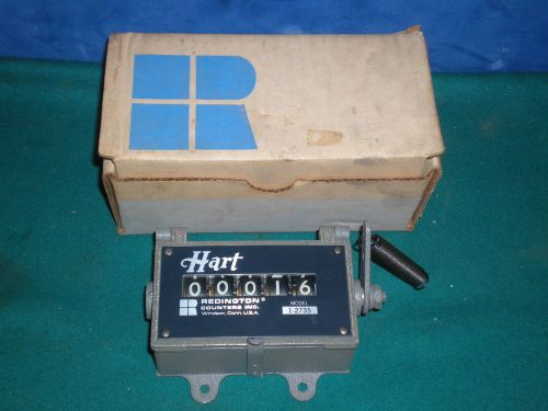 Redington HART Mechanical Counter 1-2735 NEW IN BOX New Old Stock