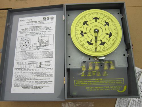 Intermatic #t7401b  seven-day dial timer, 4-pole, single throw, 125v, 40a ~ for sale