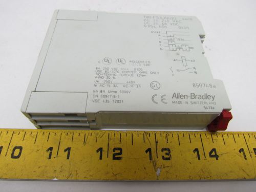Allen bradley fsa3u high performance timing relay 700-fsauu23 24-240 voltsac for sale