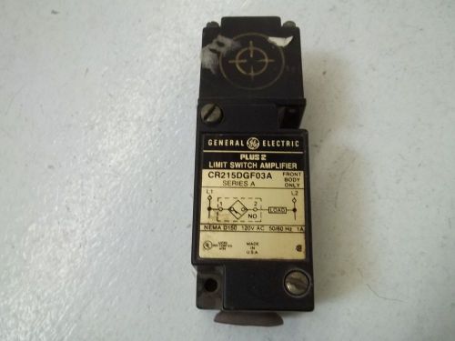 GENERAL ELECTRIC CR215DGF03A LIMIT SWITCH AMPLIFIER *USED*