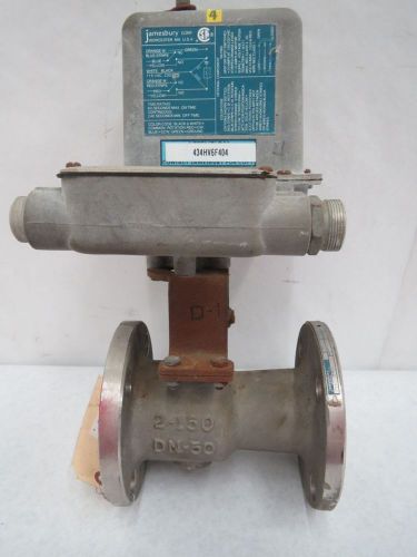 NELES JAMESBURY 5150313600TT 100PSI 115V 1.5A FLANGED 2IN BALL VALVE B256890