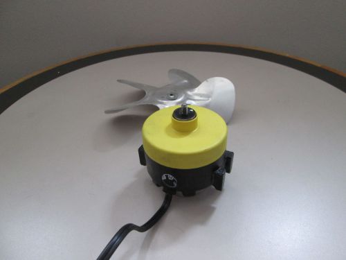 Refrigeration evaporator coil fan electric motor s4beb9e12 with fan blade for sale