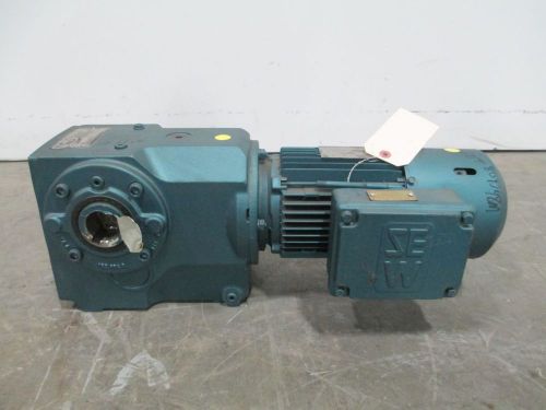 Sew eurodrive ka66dt80n4bmh1hr dft80n4bmg1hr 74.71:1 gear 1hp motor d264201 for sale