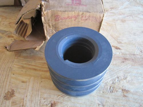 Browning 3tb34 3-groove v-belt sheave / pulley 1-7/8&#034; bore nos for sale