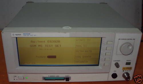 HP AGILENT E6392B GSM MOBILE MS TEST SET WITH OPT 002