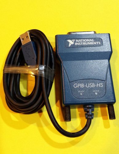 National instruments ni gpib-usb-hs high performance gpib controller - euc! for sale