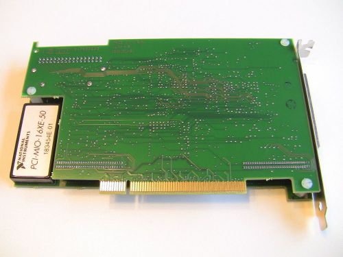 National Instruments PCI-MIO-16XE-50 (6011E) NI DAQ Card, Analog Input 16 bit